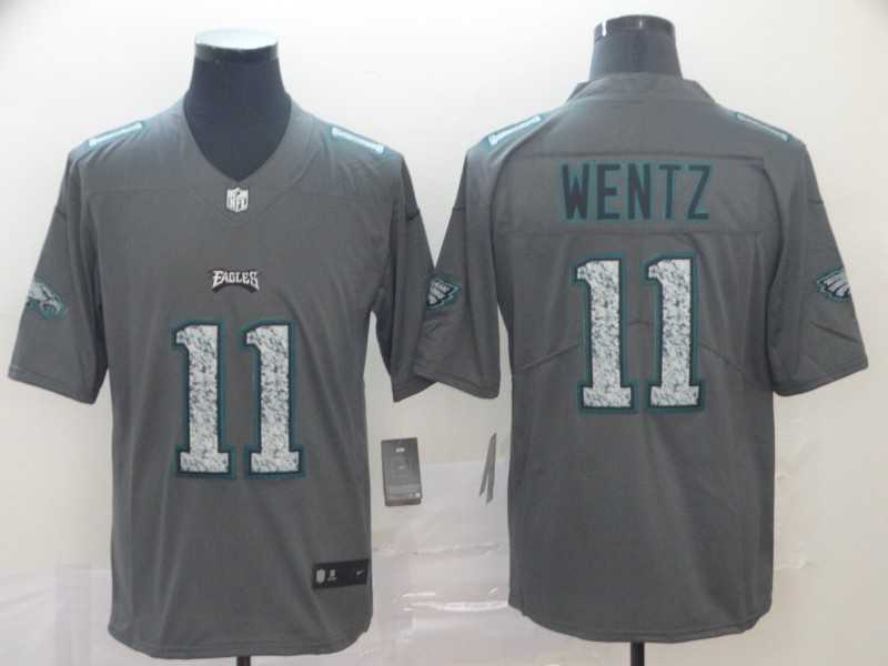 Nike Eagles 11 Carson Wentz Gray Camo Vapor Untouchable Limited Jersey,We sell and wholesale Nike Eagles 11 Carson Wentz Gray Camo Vapor Untouchable Limited Jersey on line form chian!